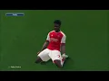 Arsenal 2-0 Manchester City | The FA Community Shield | PES 2017 with T99 patch