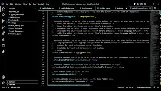 vs code how to open settings json