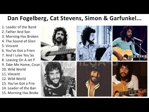 Download MP3 Folk \u0026 Country Song ｜ Dan Fogelberg, John Denver, Simon \u0026 Garfunkel, Jim Croce