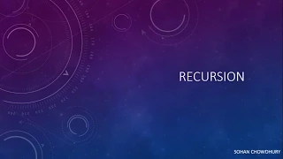 Recursion Explained Bangla