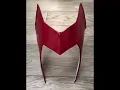 Classic Scarlet Witch Headpiece Quick Tutorial with Link to Free Template