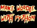 Make Wordle with Python Declare Victory