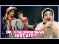 [COVER] DK X SEUNGKWAN - Die With A Smile (Original Song : Lady Gaga, Bruno Mars) REACTION