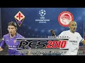 Fiorentina vs Olympiacos | UEFA Champions League 2010 | Group F | PES 2010