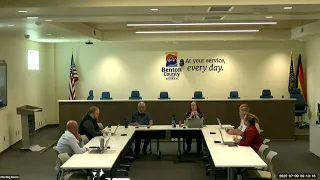 Board of Commissioners Department Head Meeting with NAPE Public Works and Community Development