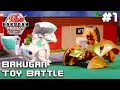 Download Lagu Bakugan Toy Battle 💢 Pincitaur vs Fenneca - Stop Motion Toy Play Battle for Kids #1 | Geogan Rising