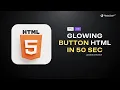 Create a Neon Glowing Button with HTML CSS Quick Tutorial for Beginners