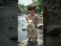 Download Lagu Brave Boy Rescues A Fluffy Rabbit Attacked By Millions Of Honeybees