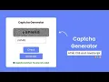 Captcha Generator in HTML CSS JavaScript Doxa Dev