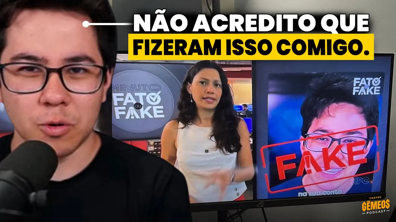 FUI ACUSADO PELA GLOBO DE ESPALHAR FAKE NEWS