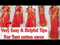 Download Lagu Easy Cotton Saree Draping Tutorial | Step-by-Step Tant Saree Draping for Beginners