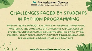 Python Programming Assignment Help