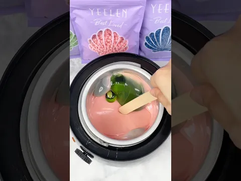 Check out Yeelen wax kit #yeelen #yeelenwax #waxingkit #waxing #hardwax #waxbeads #asmr