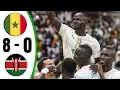 Senegal vs Kenya 8-0 - All Goals \u0026 Highlights - 2025