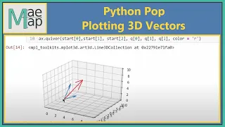 Python Pop Plotting 3D Vectors