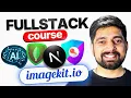 Build a full stack project with NextJS NextAuth Imagekit and Mongodb