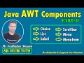 AWT Components in JAVA PART - II AWT Java Programming