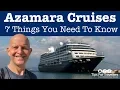Azamara Club Cruises Tips 7 Things You Need To Know Before Cruising