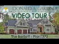Stately European house plan with a three bedroom floor plan The Bartlett