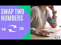 Swap Two numbers without using third variables in java Interview preparation