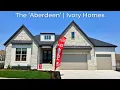 Ivory Homes Aberdeen Floor Plan in Hidden Oaks Living in Herriman Salt Lake Parade of Homes