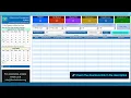 Ultimate Attendance Management System in MS Excel VBA Premium Attendance Tracker