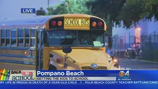 Broward School Buses Hit The Road On First Day Of Class