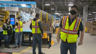 Amazon Facility In Tracy CA