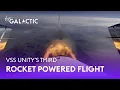Video di VSS Unity | Third Rocket Powered Flight