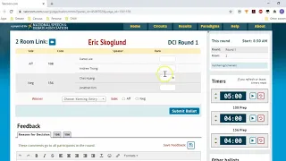 Tabroom com Judge Tutorials - 2