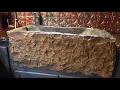 MASSIVE STONE SINK Barn House Kitchen Rustic Elegance Design Rustic Home