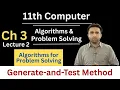 Algorithms for Problem Solving 11th Computer Chapter 3 Algorithms and Problem Solving Qais Ali