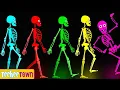 Download Lagu Five Skeletons Were Riding On A Bus | Spooky Songs For Kids | TeeHee Town