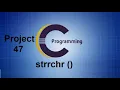 strrchr in C - C library function strrchr