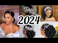 2024 Super Black Wedding Hairstyles Cute Bridal Hairstyles For Black African Women