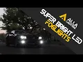Alla Lighting 5730-33 5202 5201 LED Fog Light Bulbs DRL 6000k Xenon White Daytime Running Lights