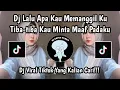 Download Lagu DJ LALU APA KAU MEMANGGIL KU TIBA-TIBA KAU MINTA MAAF PADAKU || DJ SELINGKUH VIRAL TIKTOK 2025