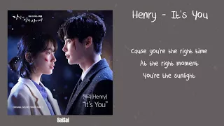 Download 【SeiSai】Henry - It's You (While You Were Sleeping OST Part 2) MP3