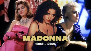 madonna music evolution 1982 2025 4k 