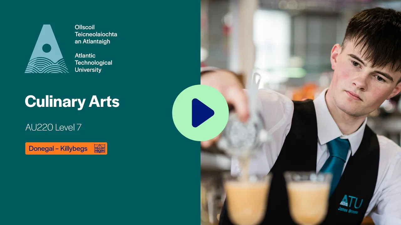 Culinary Arts Course Video