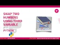 python program to swap two numbers