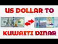 US Dollar To Kuwaiti Dinar Exchange Rate Dollar To Dinar USD To KWD Kuwaiti Dinar To Dollar