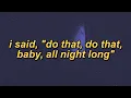 Doja Cat - Like That (ft. Gucci Mane) (slowed + reverb + lyrics)