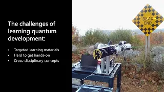 Learning Q with Python building the quantum programming community - CFS2020