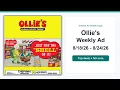 Ollie s Weekly Ad 26 - 26 Top Deals