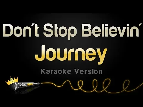Download MP3 Journey - Don't Stop Believin' (Karaoke Version)