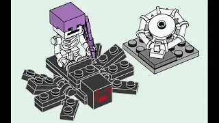 LEGO Instructions | Minecraft | 662307 | Spider and Skeleton | Magazine Gift