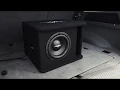 Skar 700 Watt SDR-1X8D2 Single 8-inch Loaded Subwoofer Enclosure Demo
