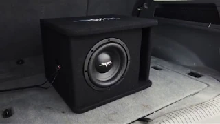 Skar 700 Watt SDR-1X8D2 Single 8-inch Loaded Subwoofer Enclosure Demo