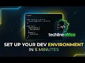Ep 01 - Set Up Your Dev Environment in 15 Minutes Javascript Series Techline Africa